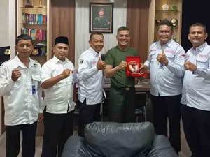 Aster Kasdam I/BB Terima Audiensi Silaturrahmi DPD Pasukan 08 Sumut