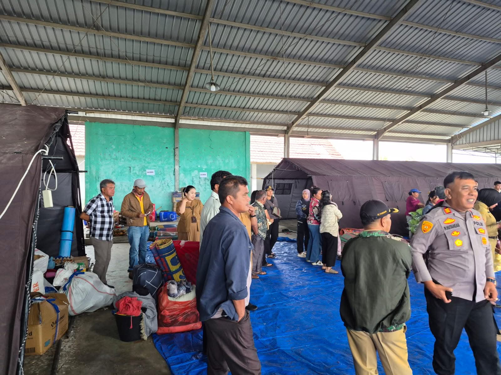 Dalam Kawalan Polda Sumut,418 Warga Kuta Tengah Dipulangkan dari Pengungsian