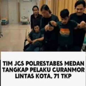 Beraksi di 71 TKP, Polrestabes Medan Ringkus Sindikat Curanmor, 2 Ditembak