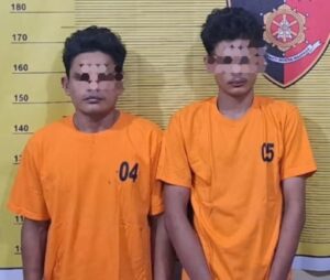 Dua Terduga Pelaku Curanmor Ditangkap Polsek Binjai Kota, Kapolres Tegaskan Komitmen Berantas 3C