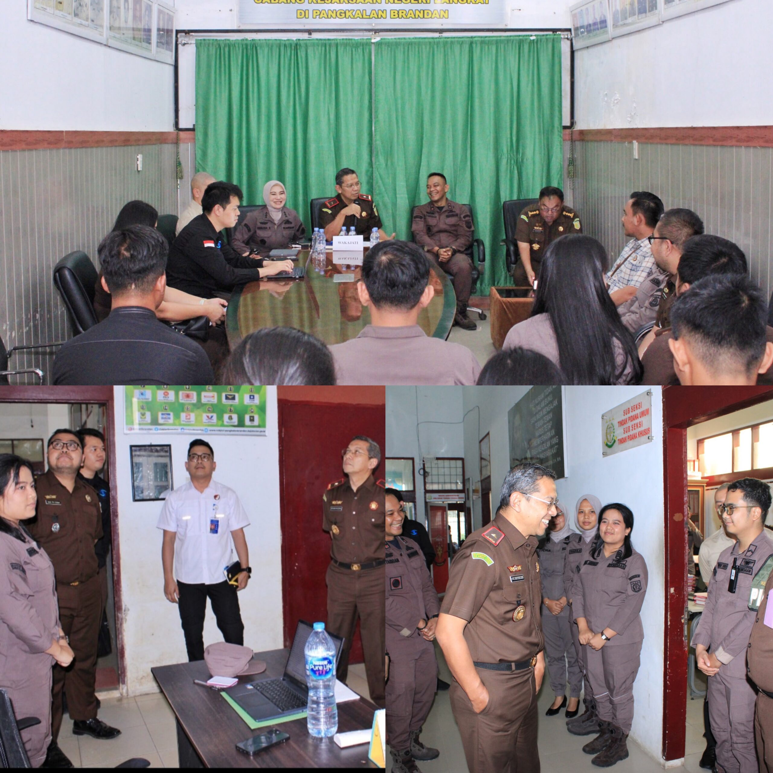 Inspeksi Mendadak, Wakajatisu Minta Jajaran Cabjari Pangkalan Berandan Bekerja Profesional Dan Hindari Transaksi Perkara