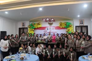 Polres Binjai Gelar Syukuran Hari Jadi Ke-78 Polwan RI Tahun 2026 Secara Sederhana
