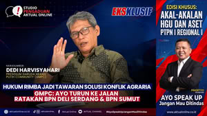 Hukum Rimba Jadi Tawaran Solusi Konflik Agraria, GMPC: Ayo Turun Ke Jalan Ratakan BPN Deli Serdang & BPN Sumut