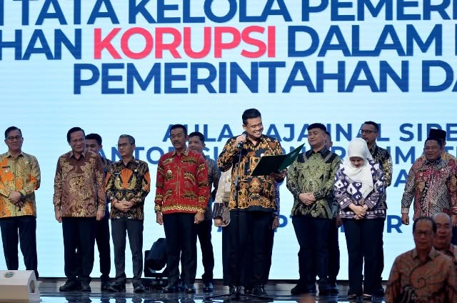 Teken Komitmen Bersama KPK, Gubsu Bobby Dorong Pencegahan Korupsi Dilakukan Komprehensif