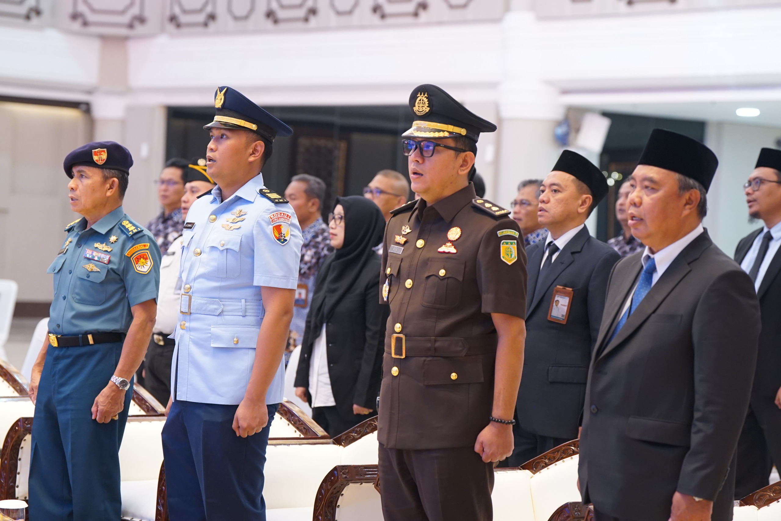 Koordinator Bidang Pidsus Wakili Kajati Sumut Kegiatan Pelantikan Dan Pengukuhan Rusdy Sofyan Sebagai Kepala Perwakilan BPKP Sumut 