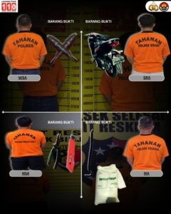 Kapolres Binjai Tegaskan Komitmen Berantas Curat, Empat Pelaku Diamankan