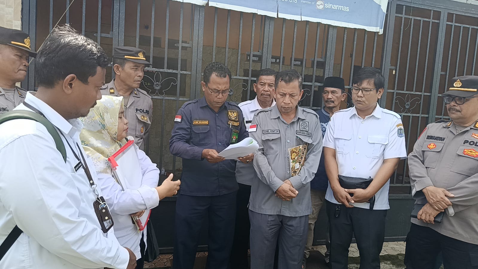 Polres Binjai Siapkan Personil Dampingi Tim dari PN Binjai di Lokasi Eksekusi Tanah dan Bangunan
