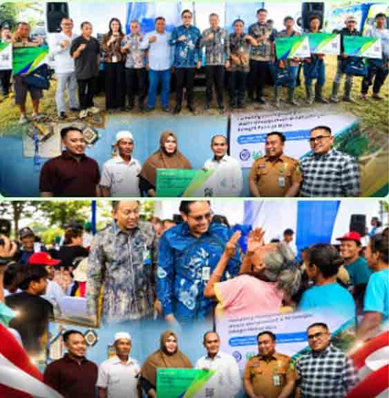 Dorongan PWPM dan Komunitas Jurnalis Ekonomi Sirkular,150 Pemulung Tercover BPJS