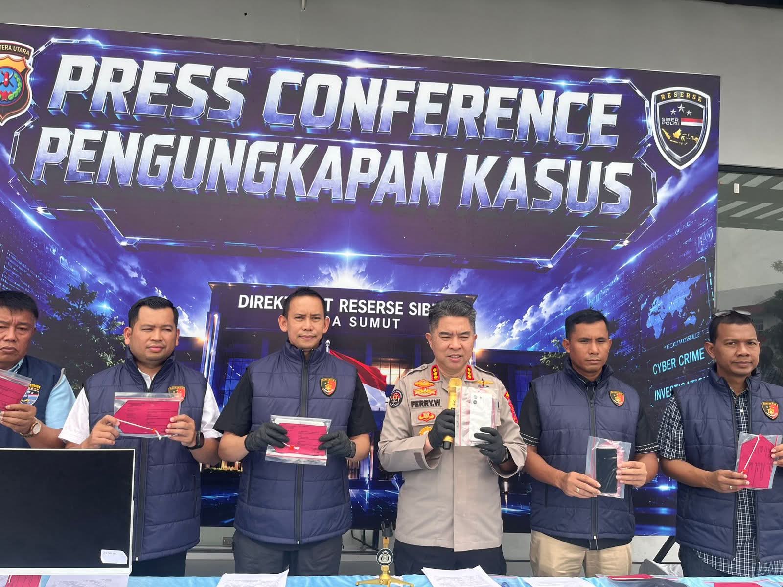 Polda Sumut Bongkar Scam Berkedok Nonton Film, Korban Dijanjikan Bonus hingga Puluhan Juta