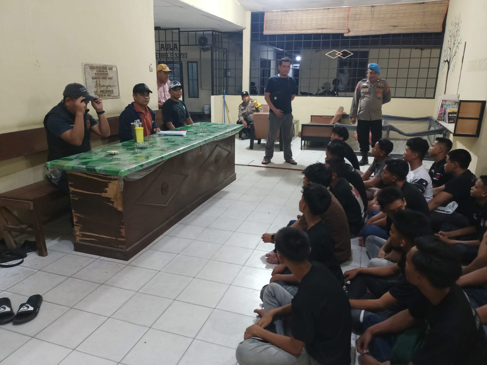 Polsek Buntu Pane Sergap Puluhan Remaja Diduga Hendak Balap Liar, 21 Sepeda Motor Diamankan
