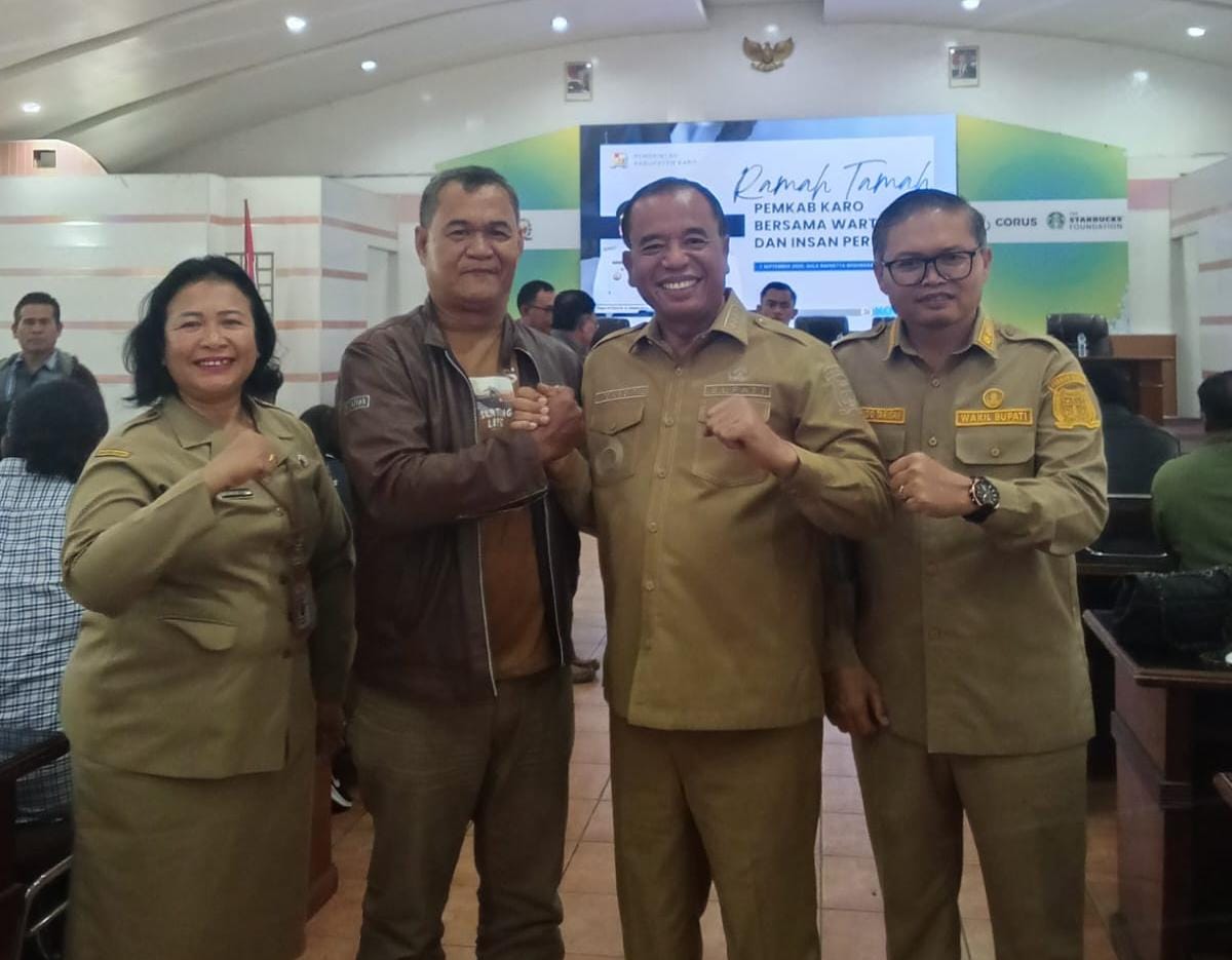 Pemkab Karo Gelar Ramah Tamah Dengan Insan Pers