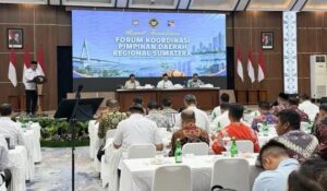 Bupati Humbahas Ikuti Rakor Forkopimda di Batam, Perkuat Sinergi Pusat dan Daerah