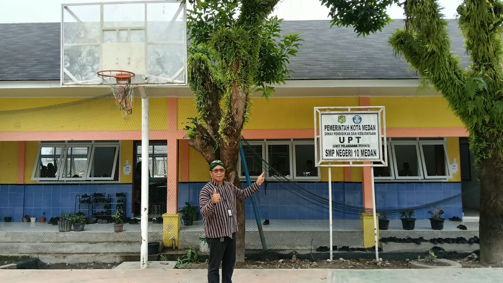 Bantuan Revitalisasi SMPN 10 Medan Rampung, Sudah Digunakan Siswa