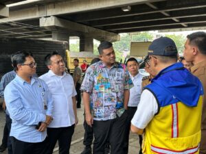 Tangani Masalah Banjir di Jalan Letda Sudjono,Gubsu Bobby Nasution Dukung Upaya H.Zulkarnaen S.K.M