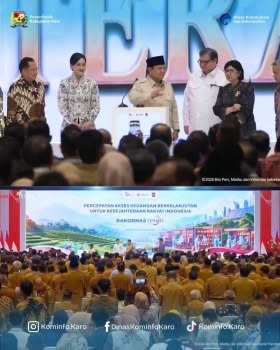 Bupati Karo Hadiri Rakornas TPAKD 2026, Perkuat Akses Keuangan untuk Kesejahteraan Masyarakat