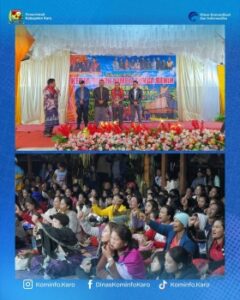 Bupati dan Wakil Bupati Karo Hadiri Kerja Tahun di Sejumlah Desa, Pererat Silaturahmi dengan Masyarakat
