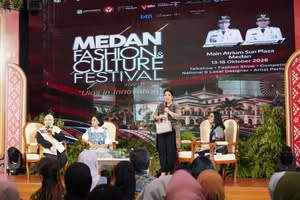 Di MFCF 2026, Airin Rico Waas Bagikan Kisah Inspiratif Bawa Ulos Medan Ke Panggung Dunia