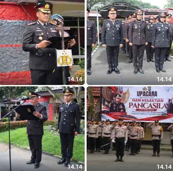 Kapolres Binjai Pimpin Upacara Hari Kesaktian Pancasila Tahun 2026