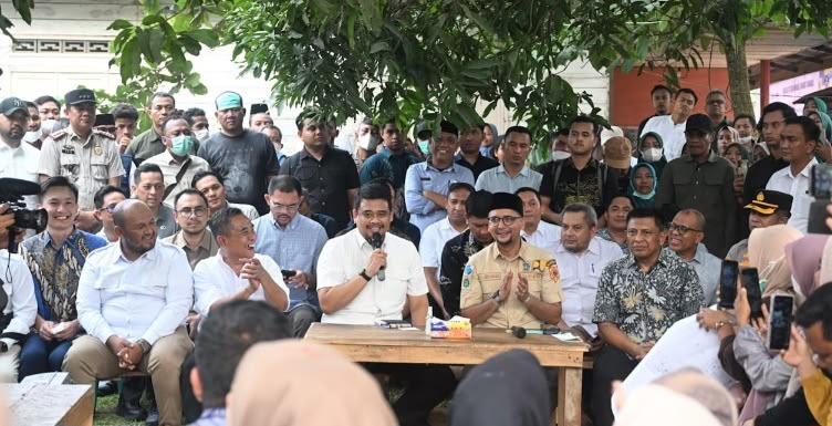 Kunjungi Labusel, Gubsu Bobby Bantu Pembangunan Rumah Tahfiz dan Percepat Program Bedah Rumah