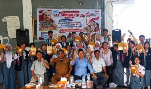 Bawa Semangat Sumpah Pemuda ke Ruang Digital, M. Arif Tanjung Dorong Pelajar Medan Bijak Gunakan AI
