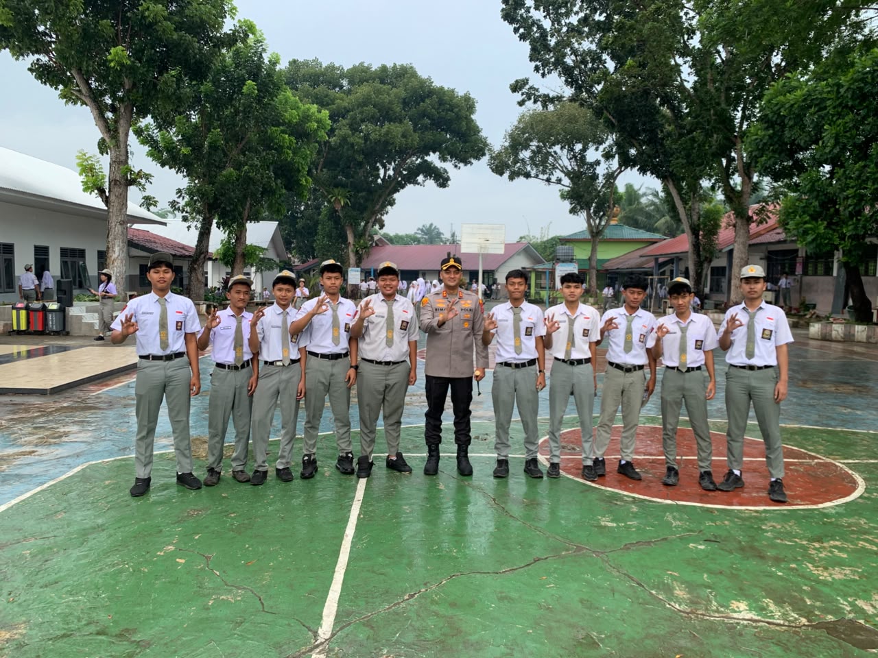 Polres Binjai Gelar Program Polisi Peduli Pendidikan di SMA Negeri 3 Binjai
