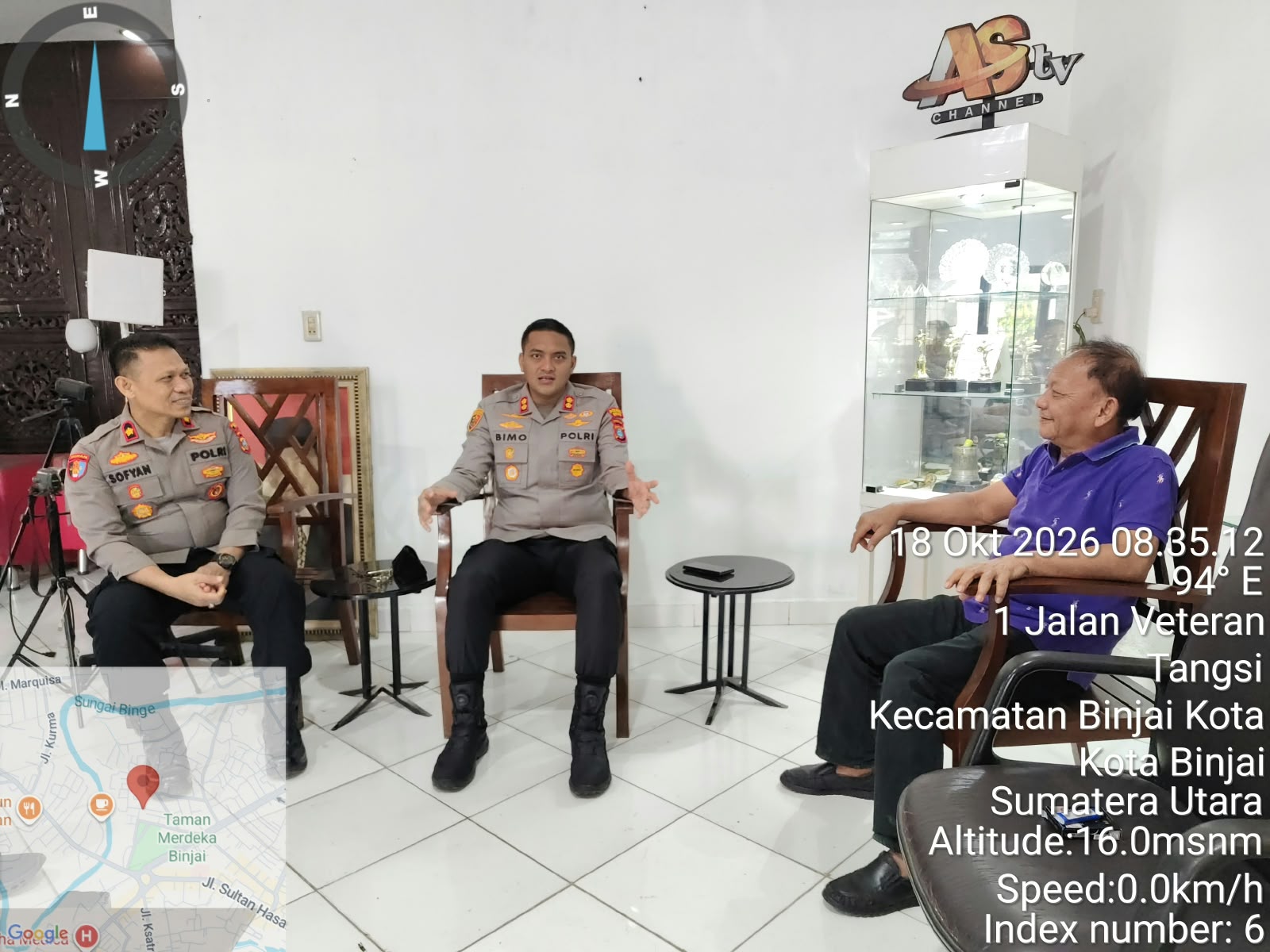 Polri Bersama Masyarakat, Kapolres Binjai Serap Aspirasi Demi Kamtibmas Kondusif