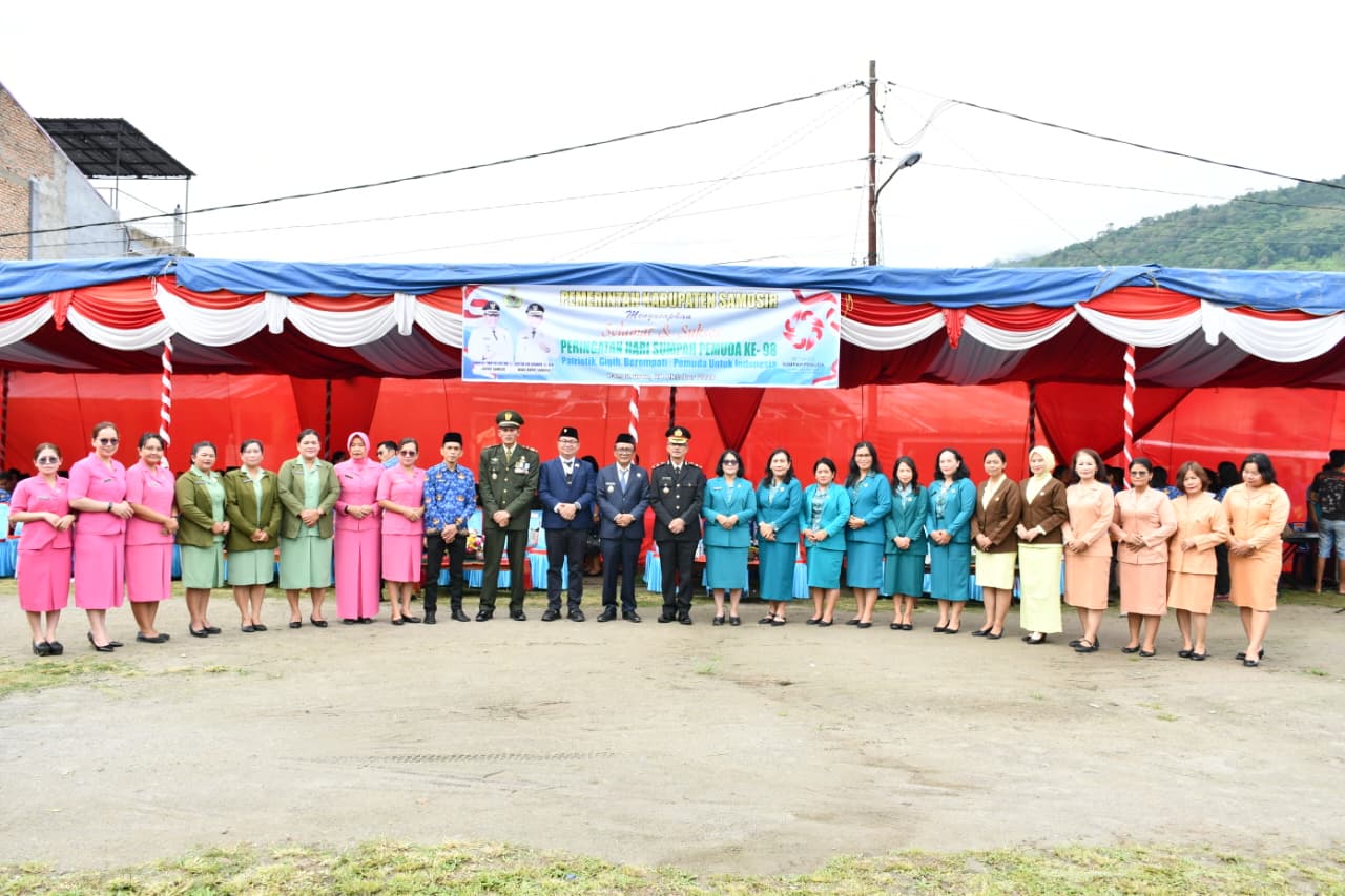Pemkab Samosir Peringati Hari Sumpah ke-98, Wabup Serahkan 781 SK PPPK Paruh Waktu