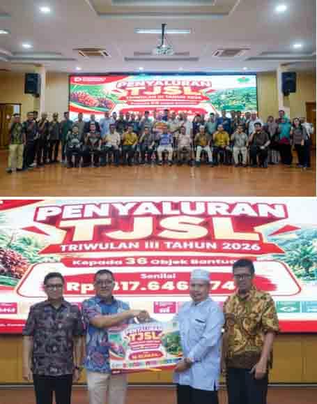 Dorong Kemandirian Masyarakat, PTPN IV Regional I Salurkan Rp 417,6 Juta Bantuan TJSL Triwulan III