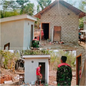 TMMD ke-130 Kodim 0807/Tulungagung Bangun Hunian Layak, Hadirkan Senyum Haru Warga