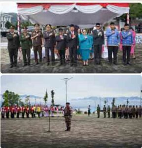 Wabup Toba Bacakan Pidato Menpora, Tekankan Generasi Patriotik, Gigih, Berempati