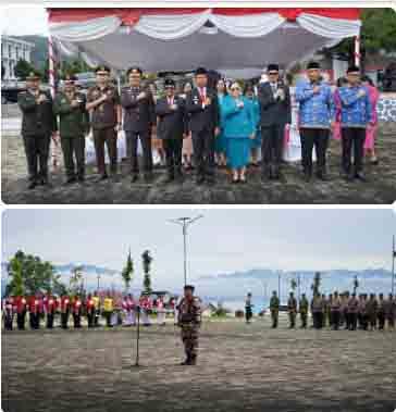 Wabup Toba Bacakan Pidato Menpora, Tekankan Generasi Patriotik, Gigih, Berempati