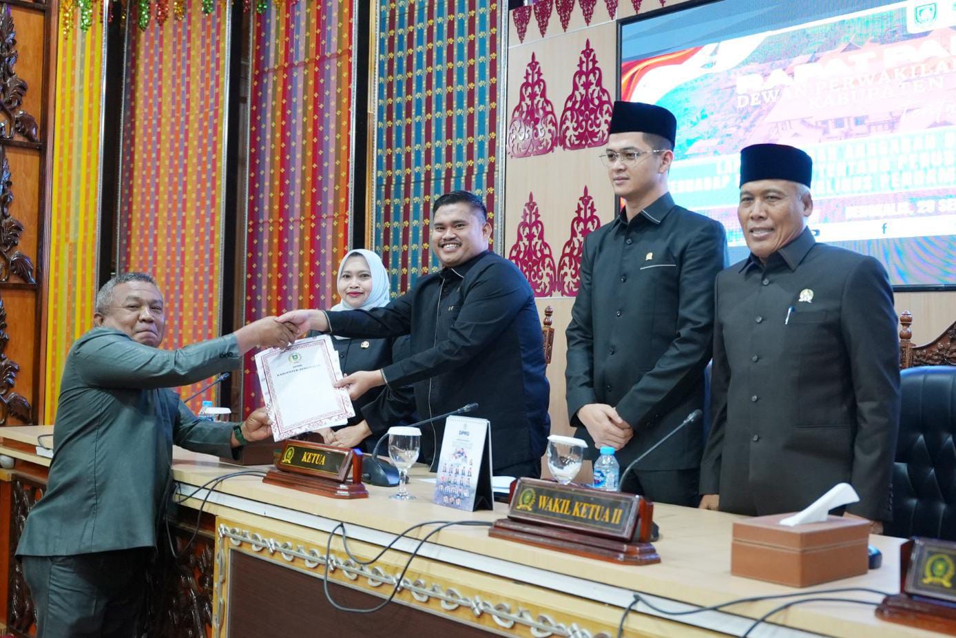 Banggar DPRD Bengkalis Sampaikan Hasil Pembahasan Perubahan APBD 2026
