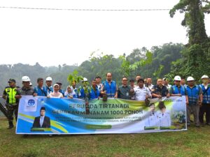 Perumda Tirtanadi Tanam 1.000 Pohon Di Sibolangit, Ardian Surbakti: Masih Banyak Aktivitas Penebangan Pohon