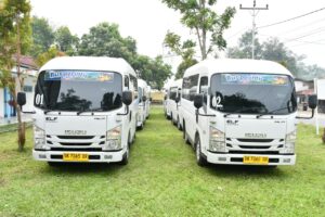 Gubsu Respons Usulan Bupati Samosir, 6 Bus Perintis Gratis Diluncurkan melayani Antar-Jemput Pelajar
