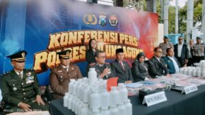 Polres Tulungagung Bongkar 71 Kasus Narkotika, 91 Tersangka Diamankan