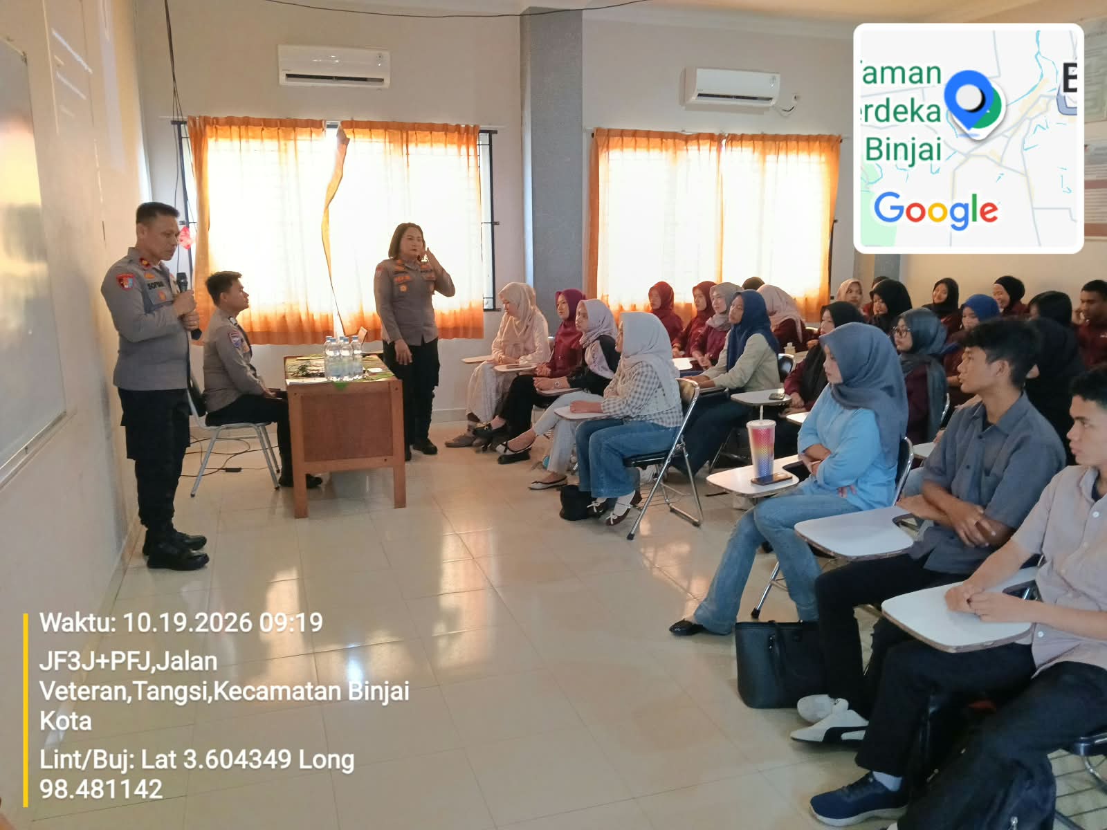 Kapolres Binjai Gencarkan Polisi Peduli Pendidikan, Mahasiswa STMIK Kaputama Diingatkan Bahaya Narkoba hingga Judol