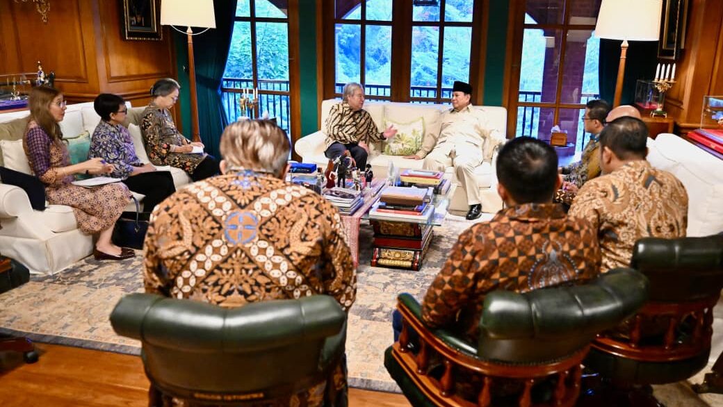Presiden Republik Indonesia Prabowo Subianto menerima kunjungan kerja Sekretaris Jenderal Perserikatan Bangsa-Bangsa (Sekjen PBB) António Guterres di kediaman pribadi Presiden di Hambalang, pada Minggu, 18 Oktober 2026. (Foto : Ist/Aktual Online)